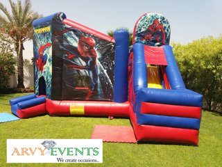 We have so many bouncy castles