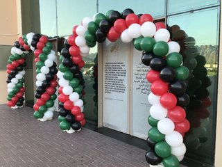 UAE National Day decorations from Arvy Events